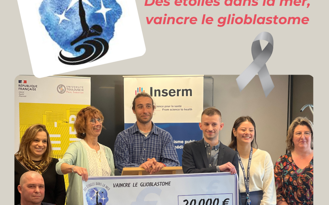 Gaëtan Ligat, obtient une remise de prix “Des étoiles dans la mer, vaincre le glioblastome”